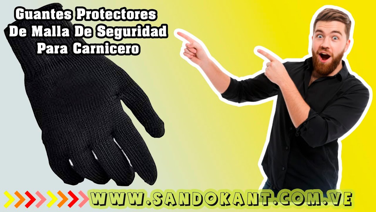 Guante de Malla Anti Corte Carnicero – Guantes de Seguridad