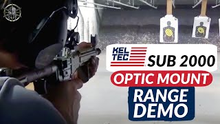 KEL-TEC SUB-2000 Optic Mount – Range Testing Demo & Accuracy Overview | M*CARBO