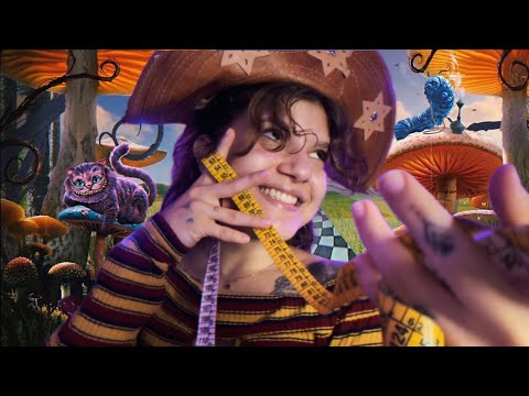 ASMR 🎩 Chapeleiro maluco tirando as medidas para seu novo e  ✨EXTRAORDINÁRIO✨ chapéu