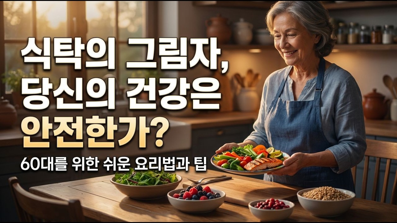 60대의 건강을 위한 식탁 변화의 비밀