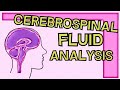Cerebrospinal Fluid Analysis - Why is it done? Procedure - Normal Reference Ranges