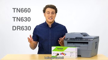 Brother MFC-L2700DW Toner Cartridges Installation Guide