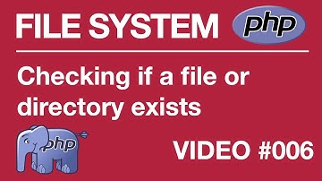 PHP | FILE SYSTEM | BEGINNER | File / Directory Exists  #006 // Tips from a Self Taught Developer