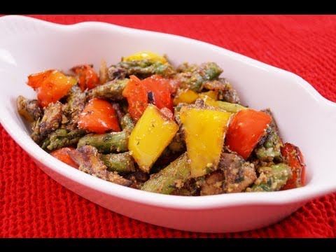 Vegetables With Basil Pesto Sauce Recipe: Easy Side Dish! Diane Kometa-Dishin&rsquo; With Di Recipe  #78