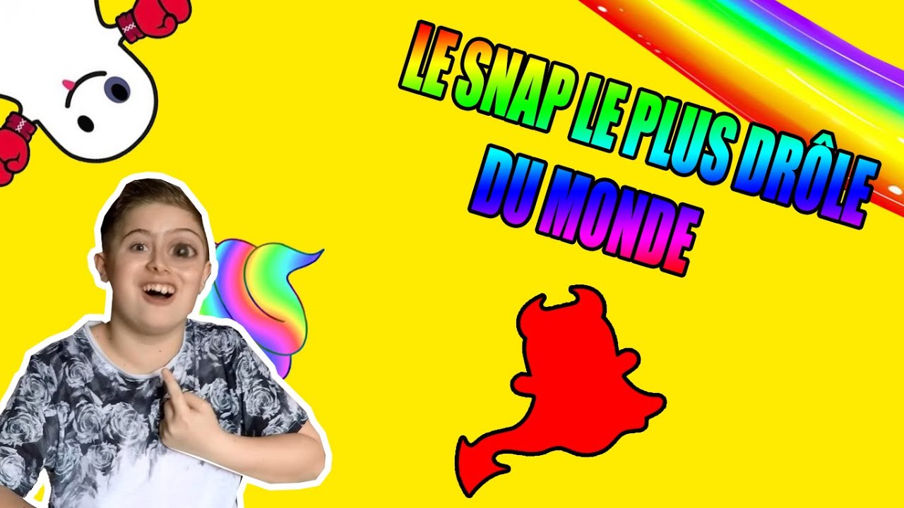 licorne photo MICHOU - J'OUVRE VOS SNAPS 2 - LE SNAP LE PLUS DRÔLE DU MONDE