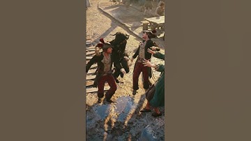 AC Unity Smooth Parkour Double Assassination...