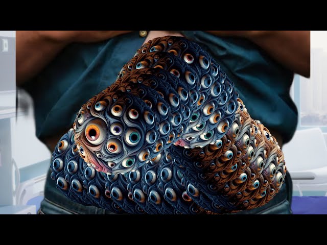 ASMR very tired satisfying Genetic cleaning Belly buttom|ASMR animation treatments @filmiASMR