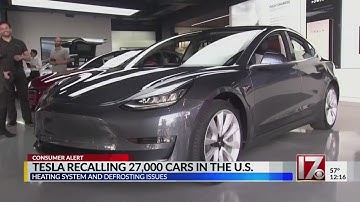 Tesla brands recalled due to defrost issues