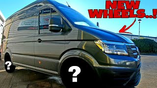 Volkswagen Crafter Campervan SWAMPER WHEELS REVEAL..!