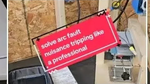 Troubleshooting AFCI nuisance tripping.