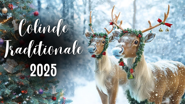 Cele Mai Frumoase Colinde Românești 2025 🎅🎶 COLAJ 2 ORE de Colinde de Crăciun