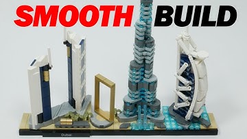 LEGO ARCHITECTURE DUBAI 21052 - SMOOTH BUILD ANIMATION