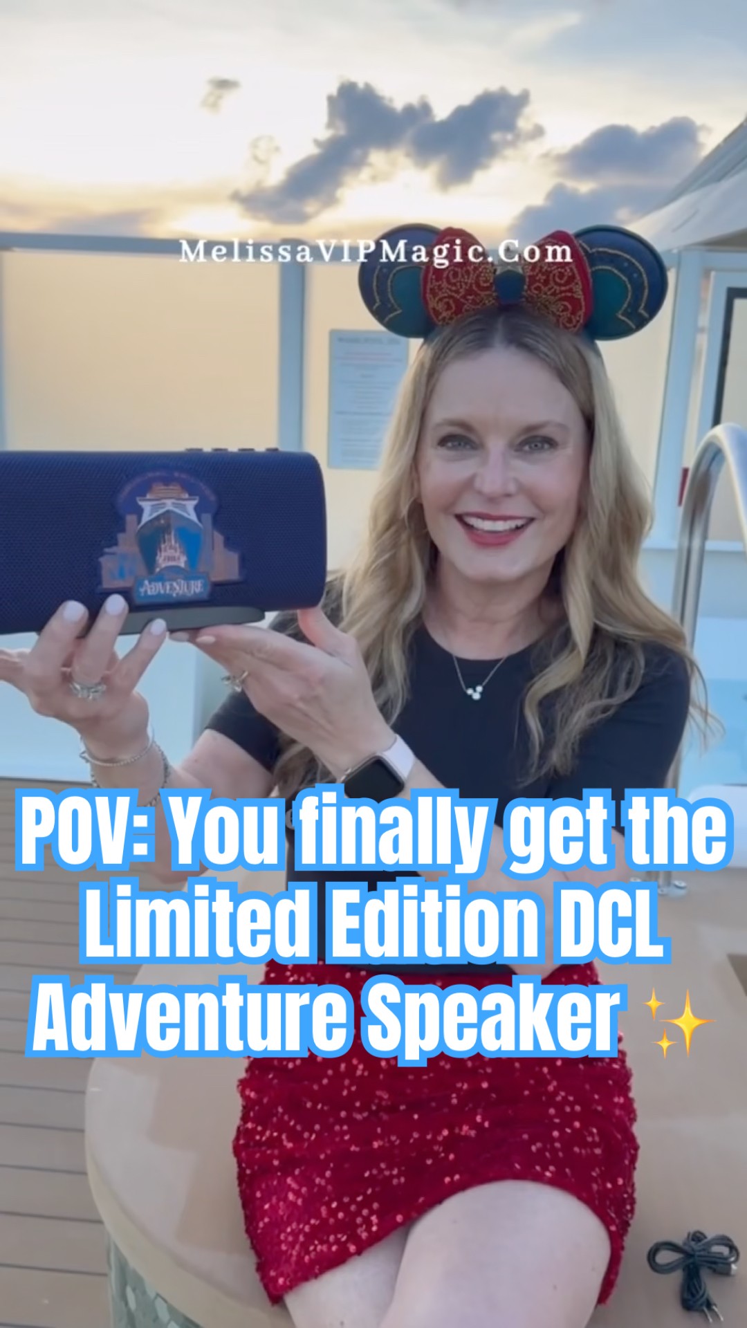 The CUTEST Limited Edition Disney Cruise Speaker! 🎶 #disney