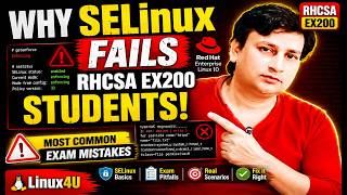 Why SELinux Fails RHCSA EX200 Students | Learn to Fix in Easy Way RHCSA LAB#25 