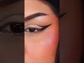 Black glitter Eyemakeup tutorial 👀🖤✨#softglamlook#eyemakeup#ytshort #youtubefeed#viralvideo #makeup