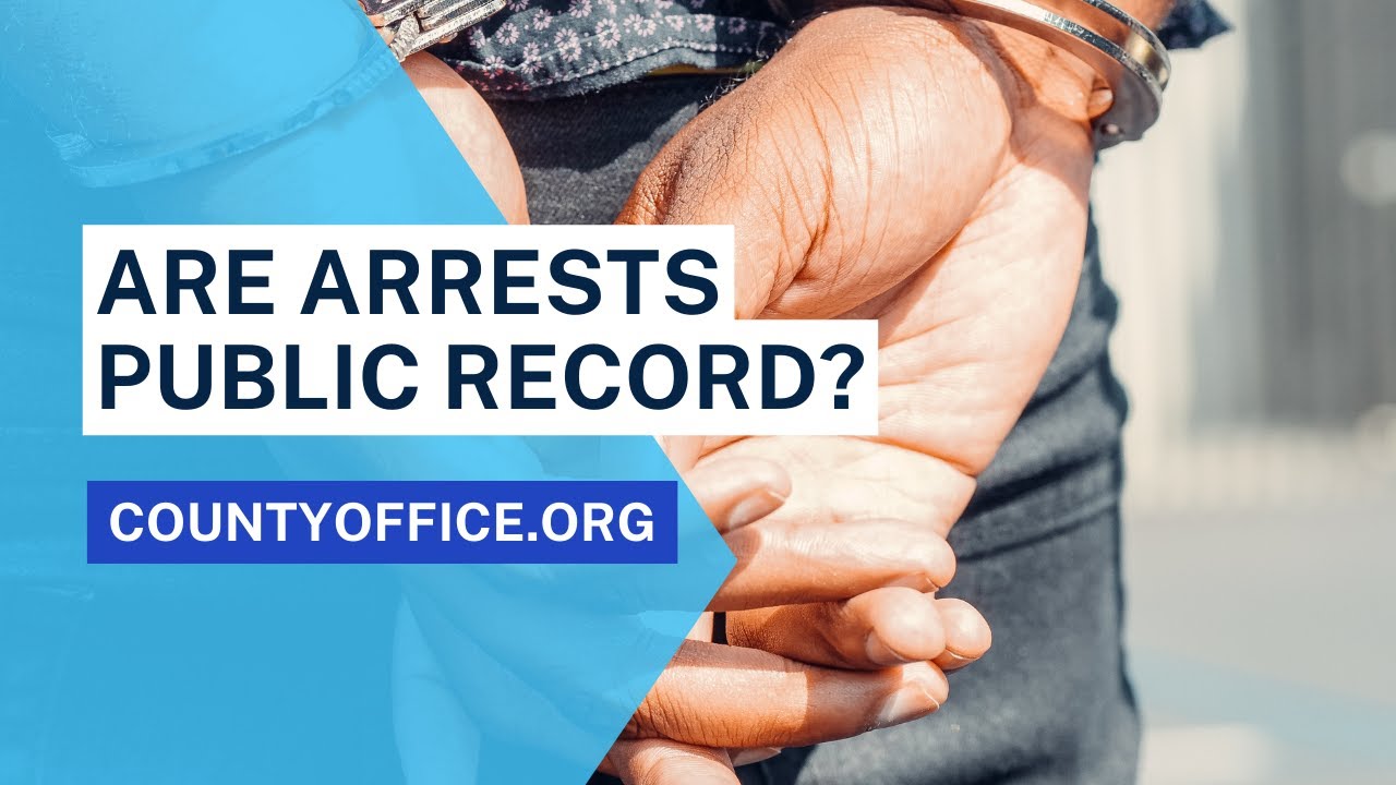 Are Arrests Public Record CountyOffice YouTube Are Arrests Public Record CountyOffice YouTube