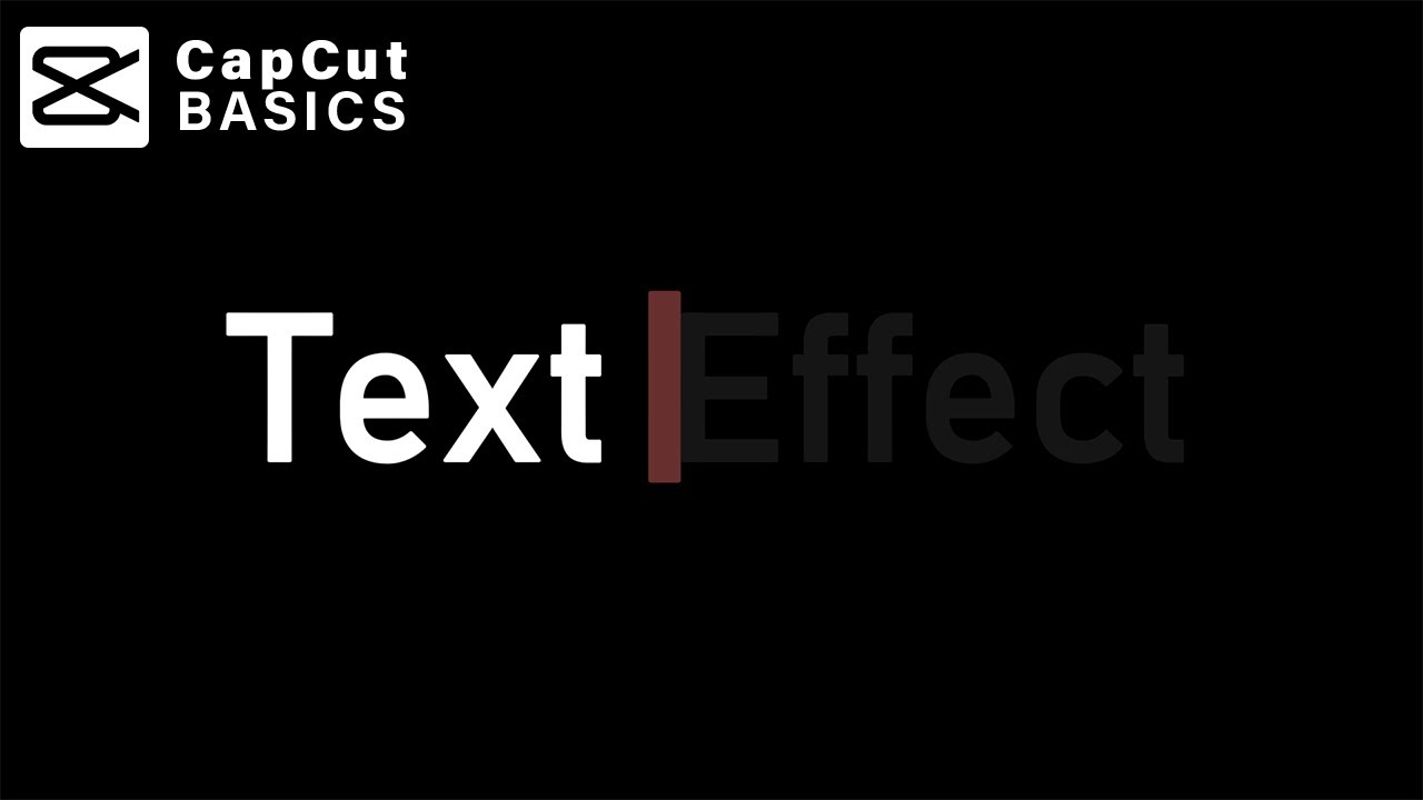 Create a Text Color Change Effect in CapCut - YouTube