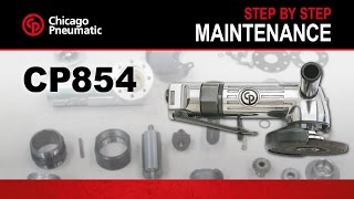 CP854 Angle Wheel Grinder Tool Maintenance Demo