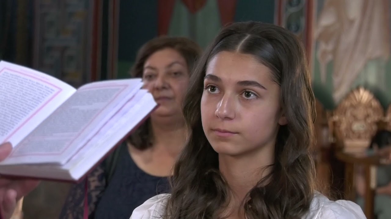 Hristina i Stefan krštenje u crkvi 15 07 2022