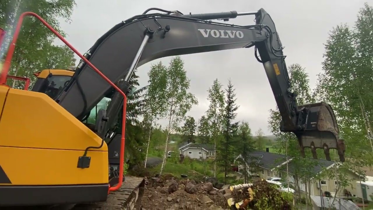 Bandgrävare Volvo EC220EL