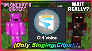 Skeppy Trolled BadBoyHalo Using A Voice Changer (Only Singing Clips) !
