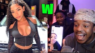 Chandler Alexis calls Poudii and says she'll SMASH him! W!!