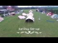 Camping travel store tent display  setup april 2016