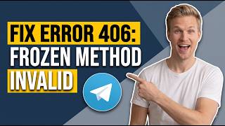 Fix Telegram Error 406 Frozen Method Invalid (Easy Guide) screenshot 2