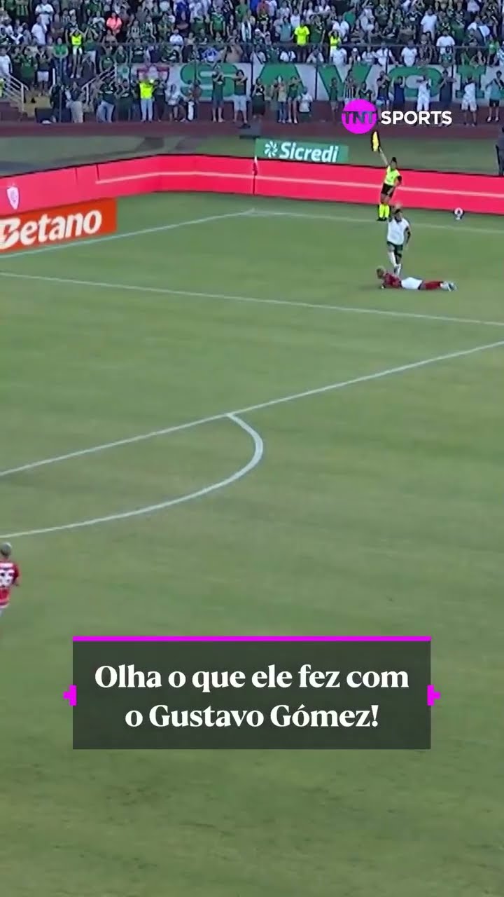 GUSTAVO GÓMEZ FICOU SEM PAI NEM MÃE NESSE DRIBLE E TEVE QUE APELAR #shorts