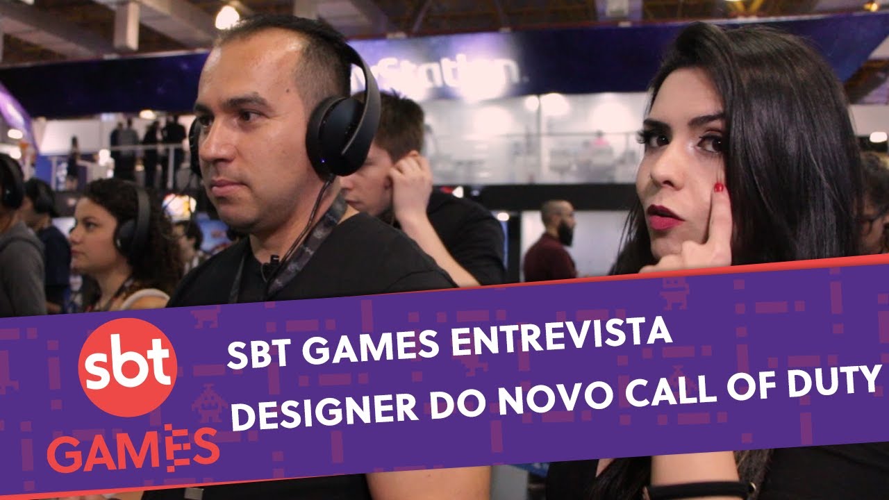 SBT Games entrevista designer do novo Call of Duty | BGS 2019 (10/10/19)