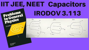 Capacitors, Connecting Plates Finding Capacitance IRODOV 3.113 | IIT JEE, NEET | by Vinay IIT Kanpur