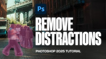 Photoshop 2025 NEW FEATURE - Remove Distractions: People