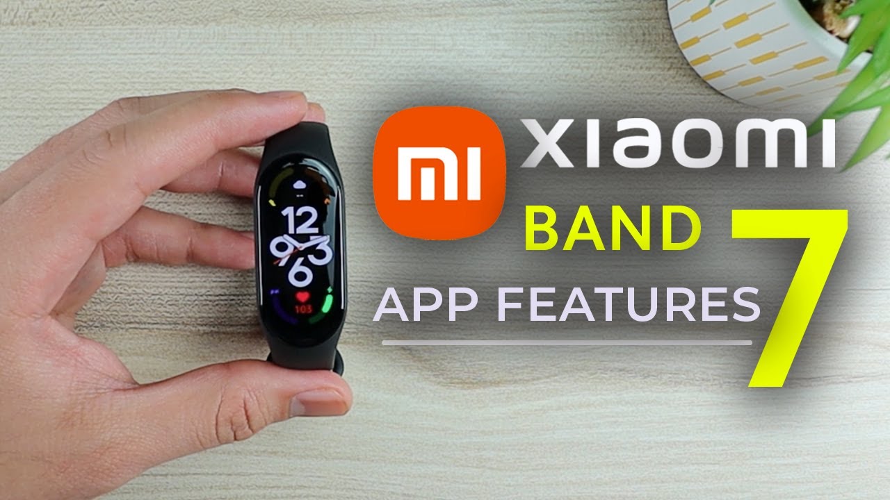 The XIAOMI BAND 7 - APP Features Walkthrough 