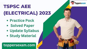 TSPSC AEE Exam Practice Mock for ELECTRICAL |  Solved Paper | Update Syllabus | Study Material