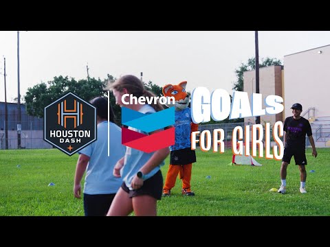 Hillary Beall wraps Chevron Houston's Goals for Girls spring sessions