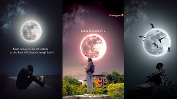 Instagram Trending Moon Reels Video Editing | Sky Me Moon Kaise Lagaye | Trending Reels Editing