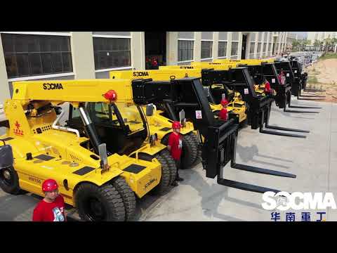 SOCMA Telescopic handler delivery ceremony