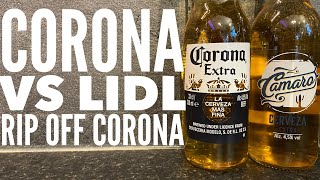 Bewustzijn Corroderen Formuleren Corona Extra Cerveza Lager Vs Lidl Camaro Cerveza Extra Rip Off - YouTube