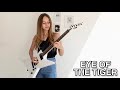 SURVIVOR - Eye Of The Tiger [Guitar Cover] by Lilou Gerardy