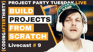 Building the best web development projects for resume as a self taught developer live and Q & A