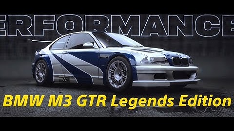 NFS Unbound Buena Vista BMW M3 GTR A+