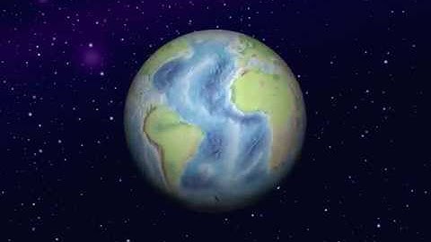 3D Photoshop Earth animation