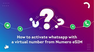 How to activate a virtual number for WhatsApp using the Numero application? screenshot 3