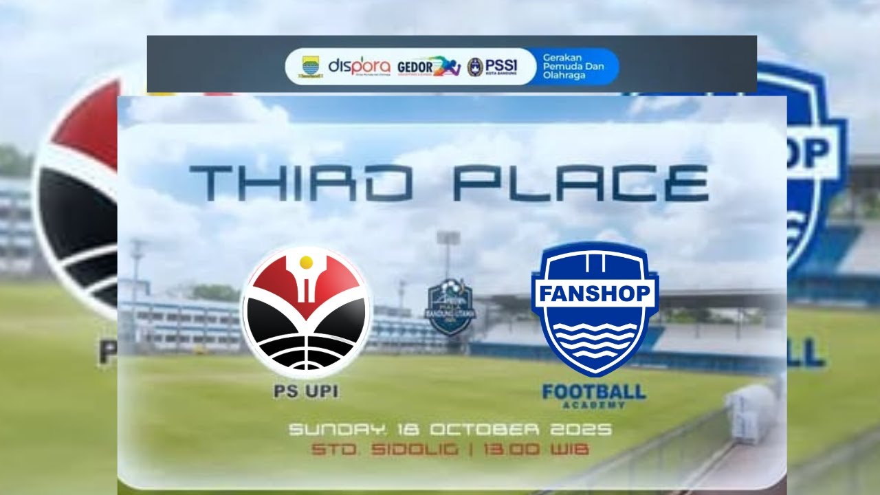🔴LIGA 4 | (THIRD PLACE) PIALA BANDUNG UTAMA |📍STADION SIDOLIG | MINGGUI 19 OKTOBER 2025
