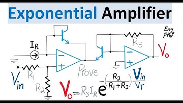 Exponential Amplifier (AntiLog converter)