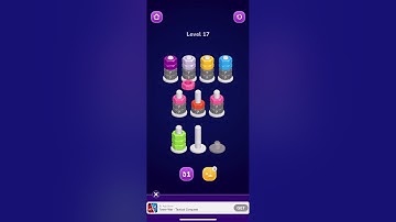 Nut Sort - Color Sorting game walkthrough Level 1 -23