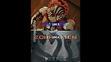 Akaza vs Zohakuten - #demonslayer