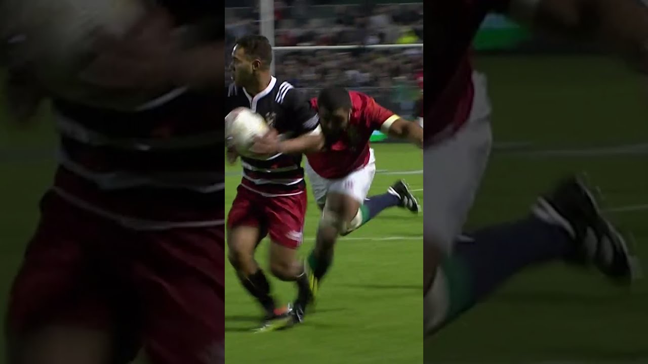 Perfect tackle technique 👌