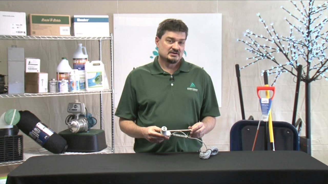 How do I install a rain sensor?