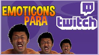 Hacer EMOTICONOS para TWITCH | Emoticons tutorial twitch